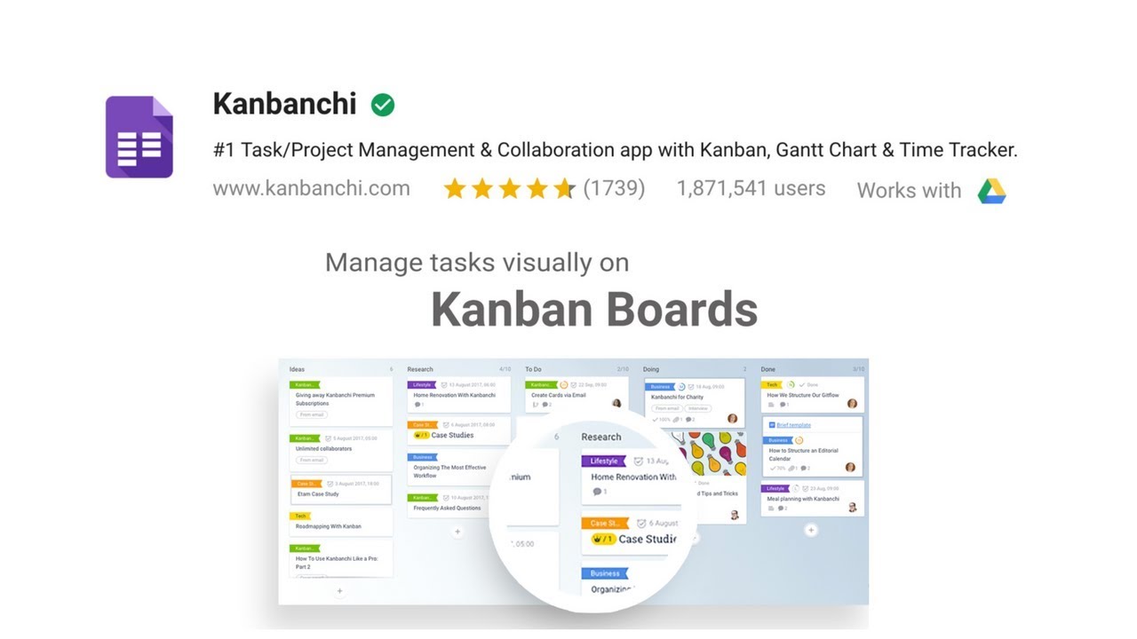 G Suite Gantt Chart