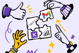 Gmail project management overview illustration