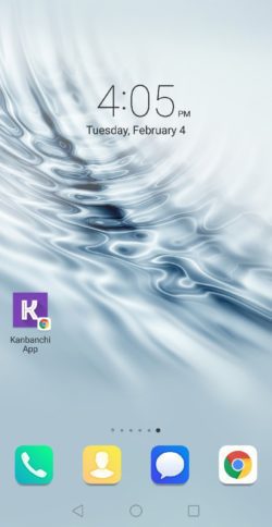 Kanbanchi mobile interface