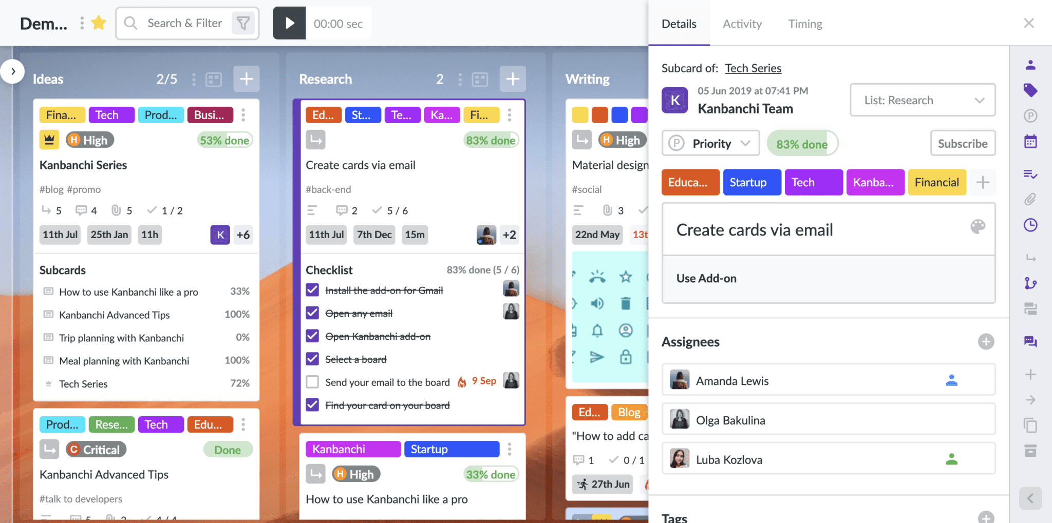 Does Google have a Kanban board? Kanbanchi for Google Workspace