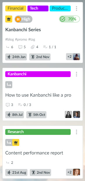 kanban view