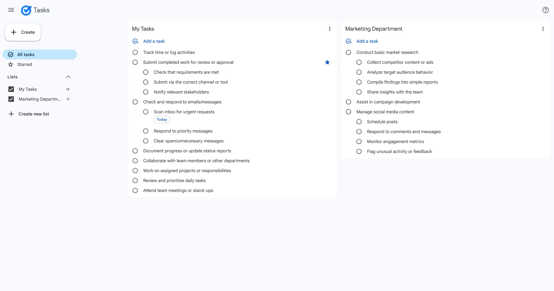 Best Google Tasks Alternative in 2025