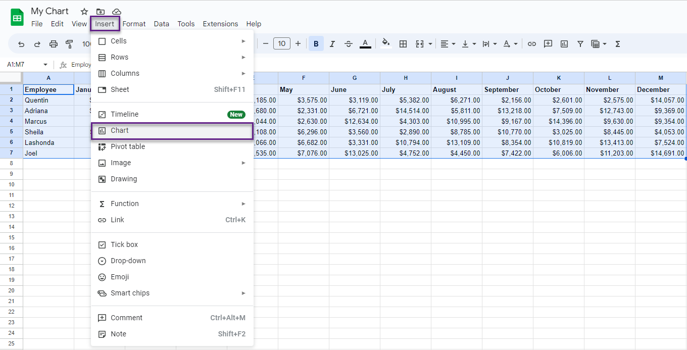 create-charts-google-sheet