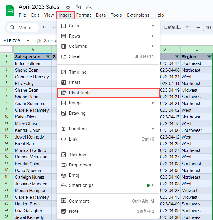 insert-pivot-table