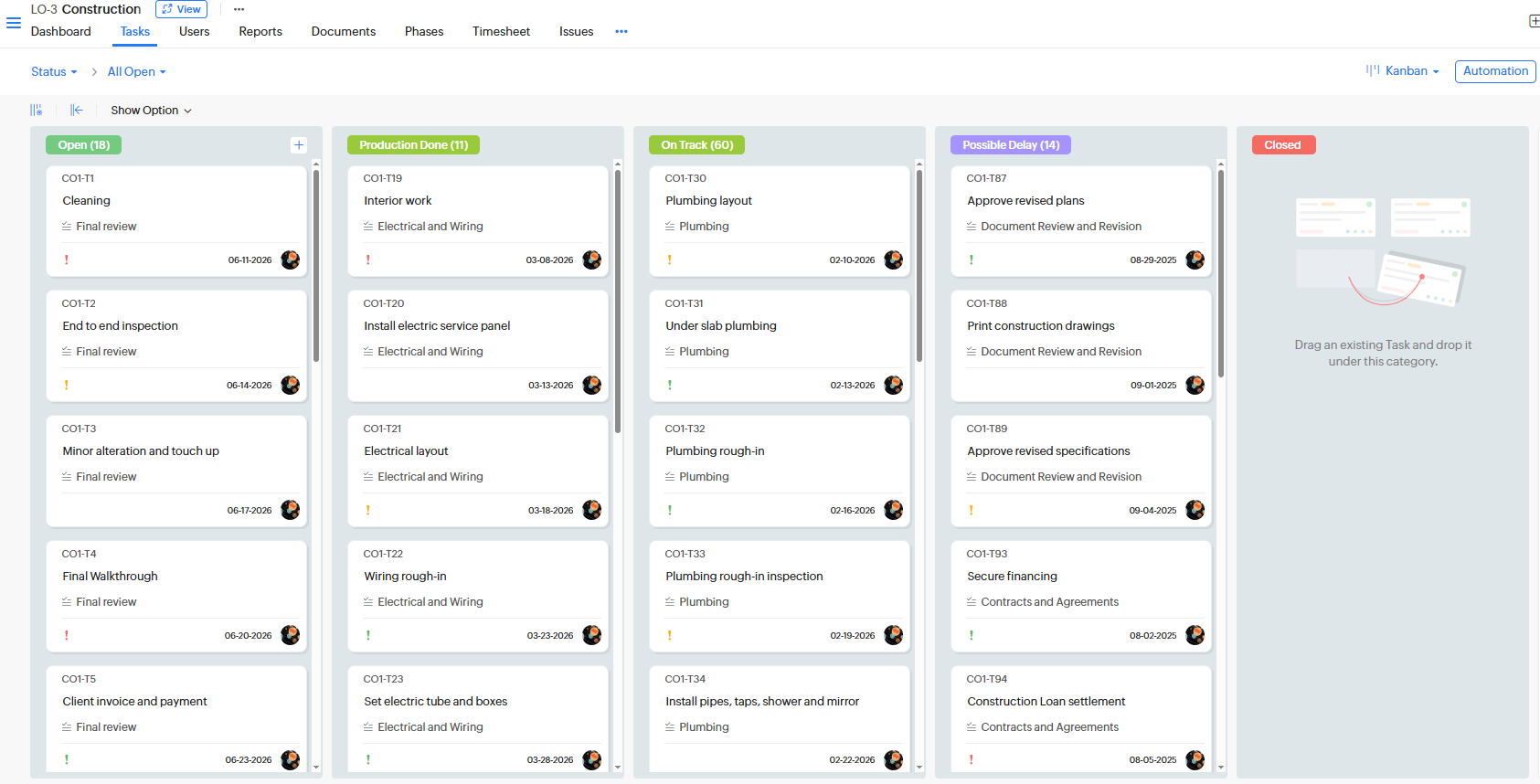 Zoho Projects – an affordable and feature-rich Asana alternative Zoho Projects dashboard as a free and open-source Asana alternative