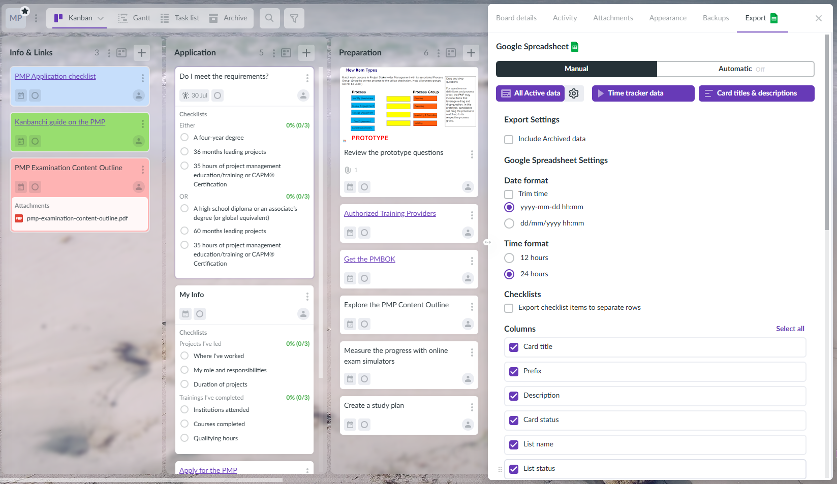 Kanbanchi’s seamless integration with Google Drive, Calendar, and Gmail Kanbanchi Google Workspace integration overview