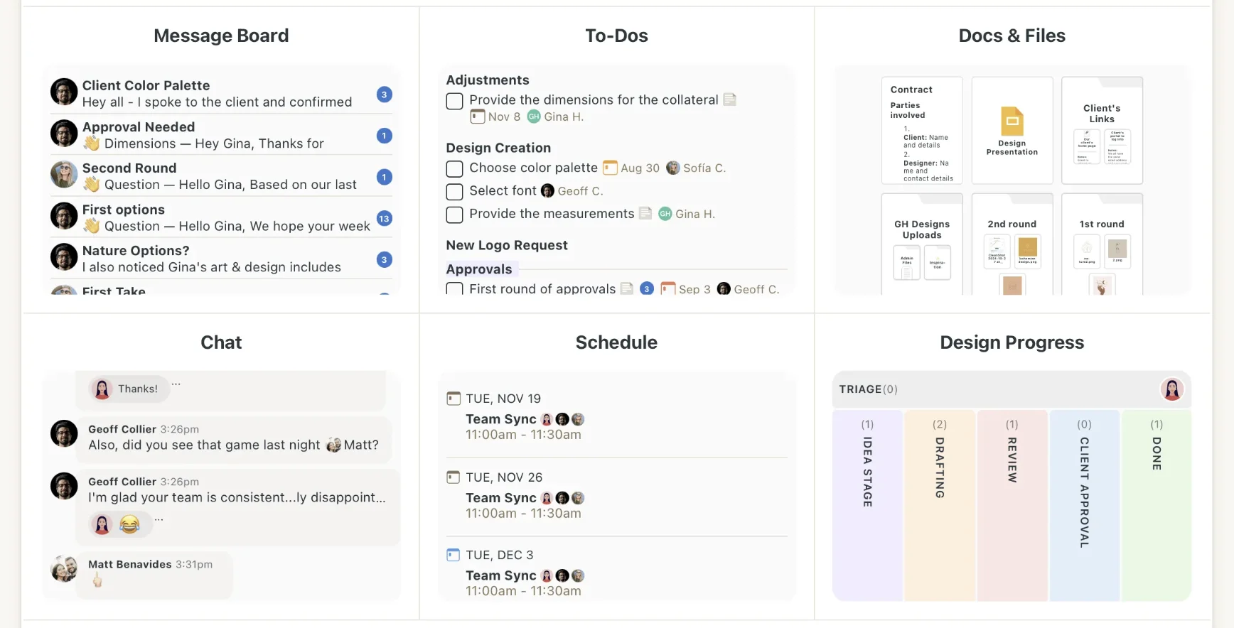 Basecamp project management software