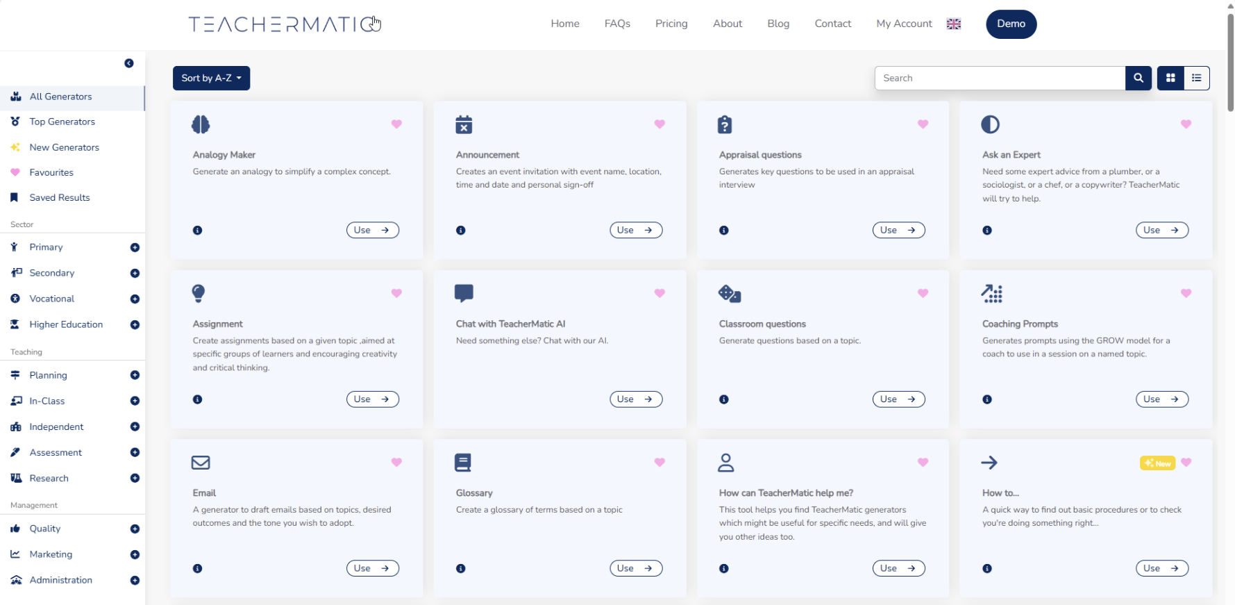 TeacherMatic’s AI generators act like personal assistants for educators