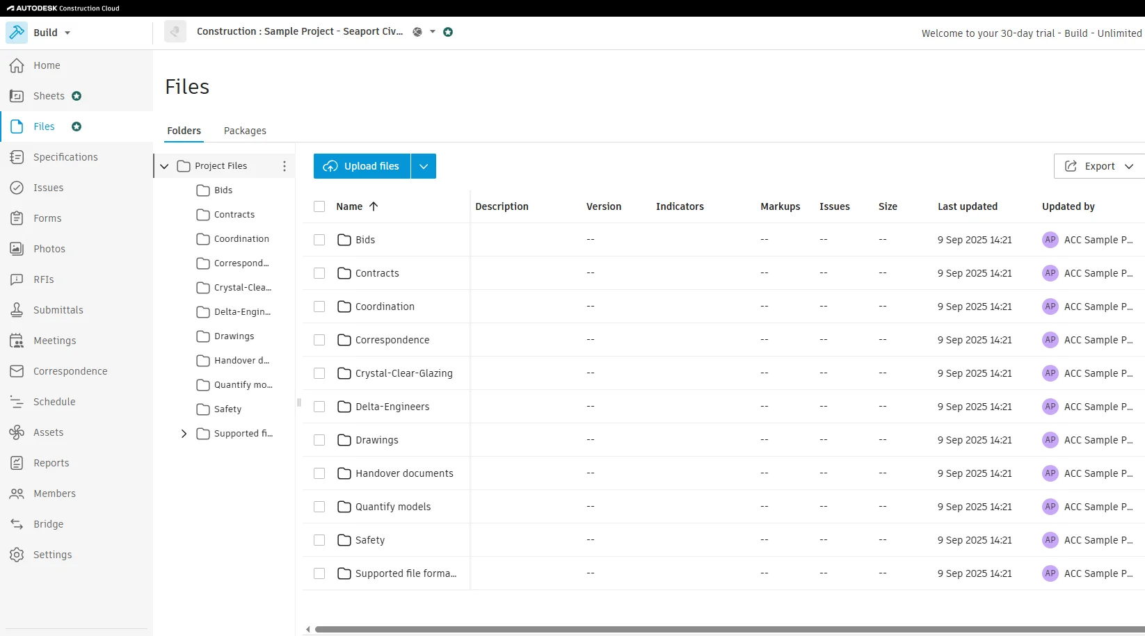 Autodesk Construction Cloud BIM model collaboration dashboard