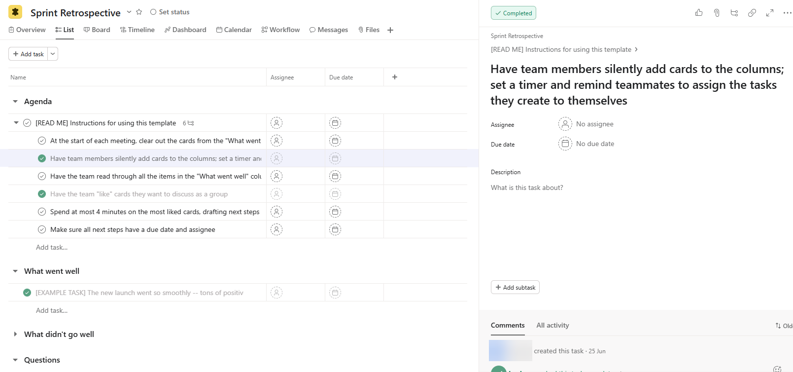 Asana’s project timeline view as a Flow alternative for large organizations Asana dashboard project timelines and task dependencies
