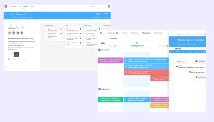 Overview of Flow’s project and task management tools used by teams worldwide Flow platform dashboard with team collaboration and task tracking features
