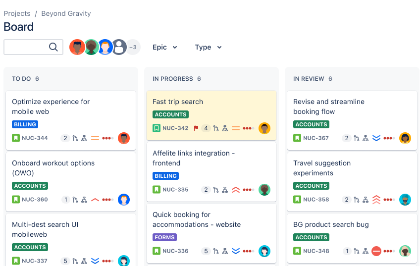 Jira software for Agile project management Jira Agile project management interface showing Scrum and Kanban workflows