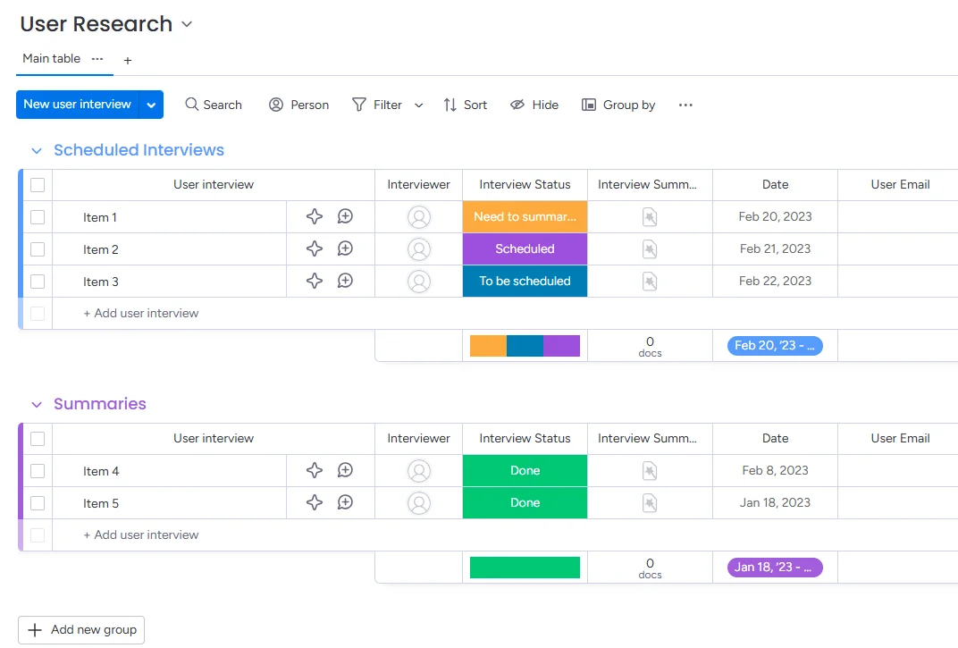 Monday - visual and automated Flow task management alternative Monday project dashboard with colorful visual boards