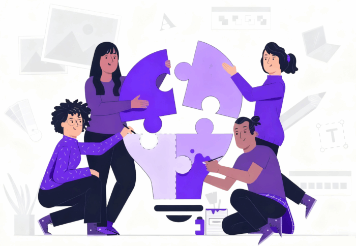 creative-agency-management-puzzle Marketing agency project management as a creative puzzle to be solved