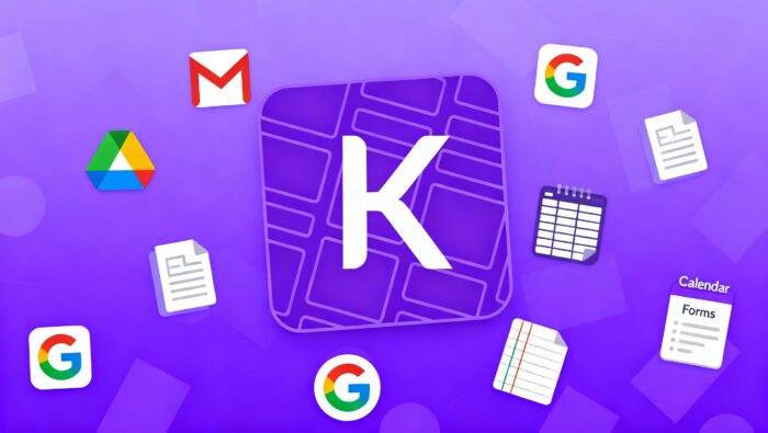 Google Workspace apps work in cohesion with Kanbanchi