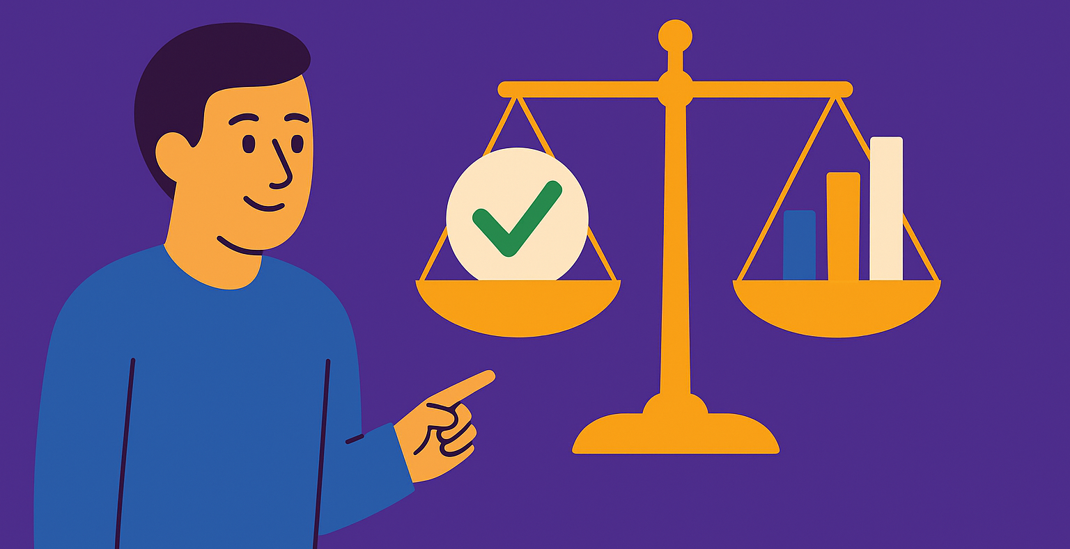 Scales with the alternatives