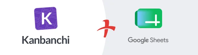Illustration of Kanbanchi's native integration with Google Sheets