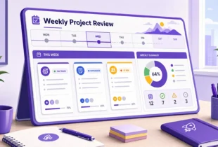 A Dashboard in the app